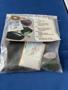 Official Feng Shui Set With Chinese Coin And Fairy Mix Black Bag - Picture 1 of 2