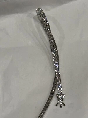 bracciale tennis oro diamanti - Immagine 1 di 2