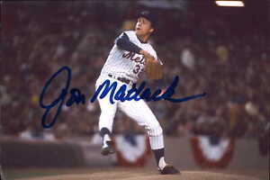 Jon Matlack Signed 4x6 Photo Texas Rangers New York Mets 1972 NL ROY Autograph