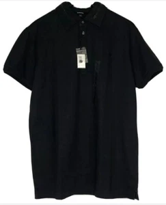 Polo uomo Diesel T-KLARK taglia XL colore nero cerniera sul colletto - Foto 1 di 5