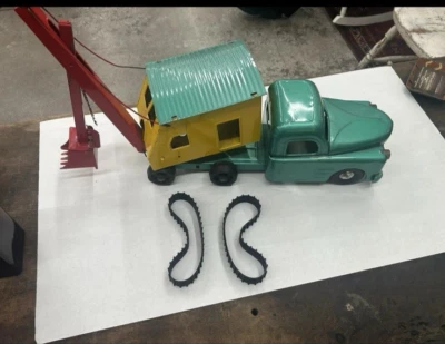 1 set of new tracks for Vintage Structo Steam shovel truck, Drag line, Excavator - Image 1 of 4