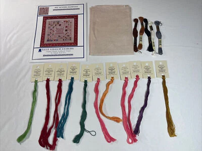 Blue Ribbon Designs “My Sewing Sampler” Cross Stitch Kit Pattern - Image 1 of 4
