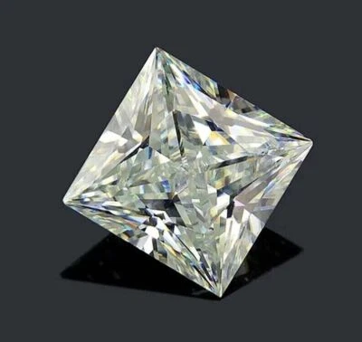 IGI Certified 0.50CT VS1/G-H Genuine Princess Cut Lab Grown CVD Loose Diamond - Image 1 of 4