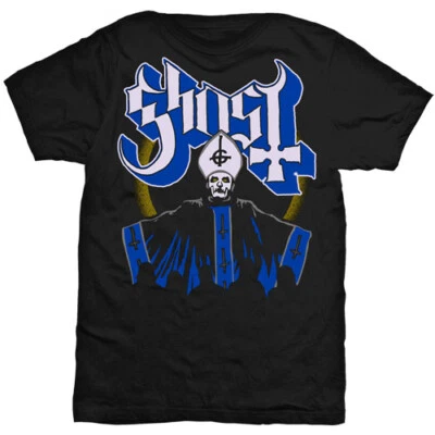 Ghost B.C 'Papa & Band ' T-Shirt - Nuevo y Oficial - Imagen 1 de 2