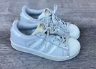 Adidas Superstar CG2945 Gray Lace Up Sneakers Youth Shoes Kids Size 12 K