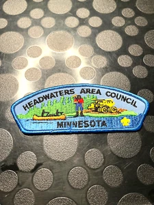 BSA HEADWATERS AREA COUNCIL MINNESOTA T-1 SHOULDER PATCH JS - Imagen 1 de 1