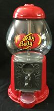Jelly Belly Gumball Machine Candy Dispenser Glass & Metal Globe