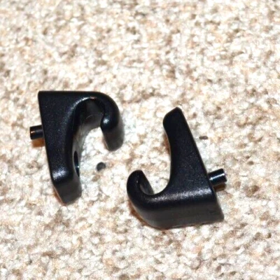 1993-1996 TOYOTA CELICA SUNVISOR CLIPS SUN VISOR MOUNTS BLACK OEM Foto 1 de 3