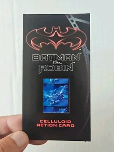 1997 Fleer Skybox Batman Robin Insert Celluloid Action Card C2 Freezemobile a120 - Bild 1 von 3