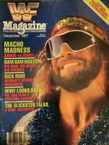 WWF MAGAZIN DEZEMBER 1987 Macho Man RANDY SAVAGE - Bild 1 von 20