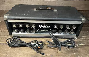 AMPLIFICATORE CHITARRA BASSO CONCERTO CASINÒ VINTAGE 200W TESTA U-200P - Foto 1 di 17