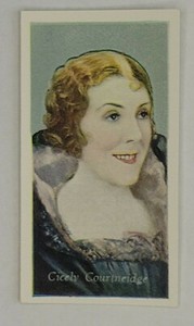 1934 Godfrey Phillips Film Favourites Tobacco Card #35 Cicely Courtneidge