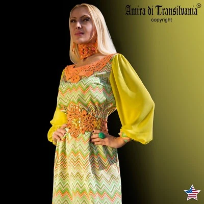 Ropa de mujer Vestido de verano Alta costura Moda Bon Ton Lujo Damas Ropa Foto 1 de 4