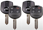 X2 Ford Remote Key 4 Button with Remote Start 80 Bit Chip A+ Quality USA Seller 
