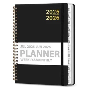 Planner 2025-2026 for Women & Men Weekly and Monthly Calendar Notebook July 2... - Picture 1 of 7
