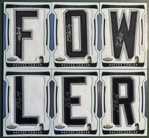 2009 Topps Finest #163 Dexter Fowler Complete Nameplate #/218 - Picture 1 of 1