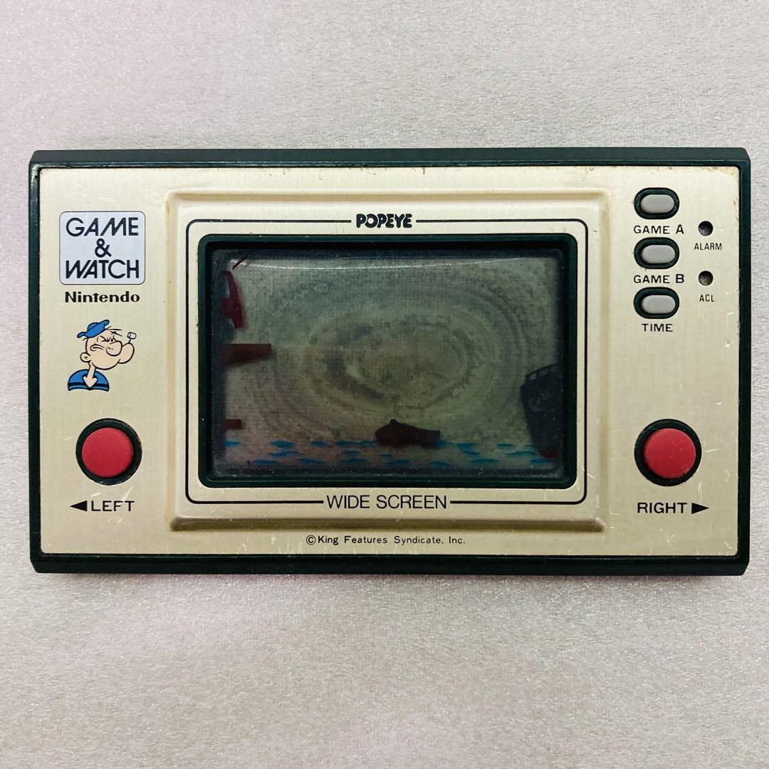 【動作確認済み★1981年】ゲームウォッチ　オクトパス　任天堂　Nintendo 動作確認済み☆1981年】ゲームウォッチ オクトパス 任天堂