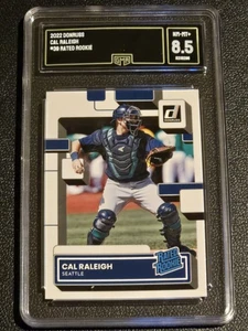 2022 Donruss #39 Cal Raleigh GMA 8.5 - Picture 1 of 2