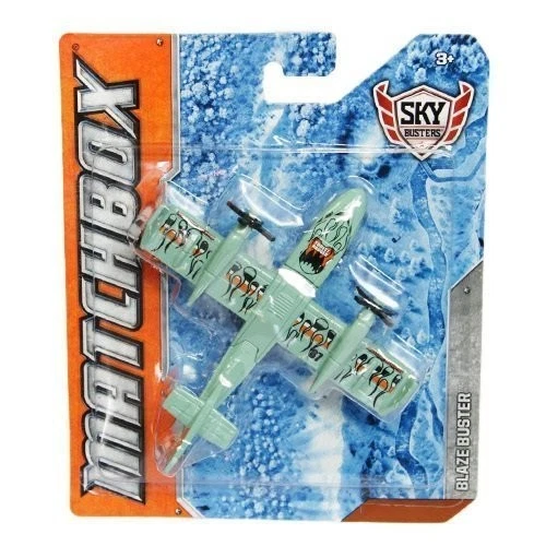 Blaze Buster National Park Die-Cast 2012 Matchbox Sky Busters Series Airplane_ - Image 1 of 1