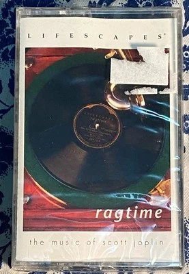 Music Of Joplin - Ragtime Music of Scott Joplin Lifescapes CASSETTE Y2K SEALED - Image 1 of 4