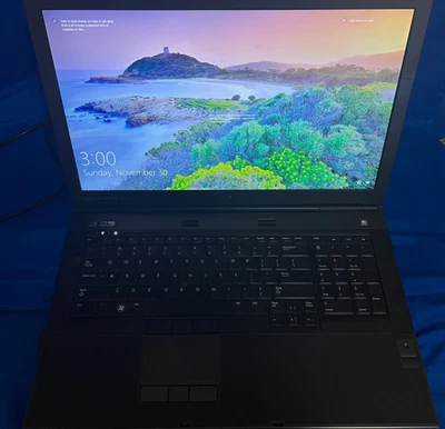 Laptop Dell Precision M6600 Intel Core I7-2820QM 2,30 GHz 8 GB RAM 240 GB SSD Foto 1 de 4