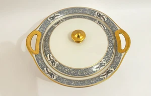 Vintage Theodore Haviland Limoges Rani Gemüseschüssel mit Griff bedeckt Frankreich - Bild 1 von 14