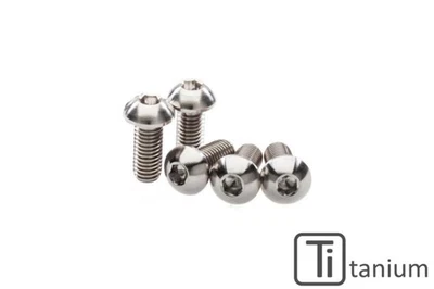 SCREWS SET FRONT BRAKE DISC M8X20 TITANIUM CNC RACING DUCATI HYPERSTRADA 939 - Image 1 of 2