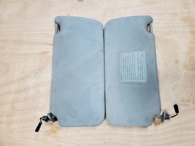 1987-1995 Nissan Pathfinder D21 Hardbody Truck Left Right Sun Visor Pair OEM - Image 1 of 4