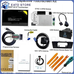 NEWFit for Ford Sync3 1080p OEM Factory SYNC 2 to SYNC 3 3.4 Upgrade Carplay Kit - Picture 1 of 6