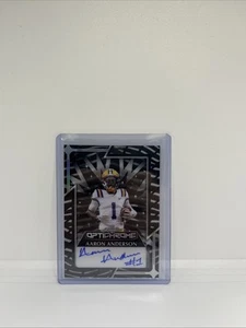 2024 Leaf Optichrome - #0-AA1 Aaron Anderson Nero Auto /4 - Foto 1 di 2