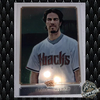 2010 Topps Chrome 206 Chrome Diamondbacks Baseball Card #TC33 Dan Haren /999 - Image 1 of 2