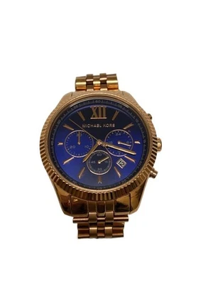 Michael Kors MK-6710 Quartz Chronograph Analog Silver Watch Near Mint JAPAN - image 1 of 4