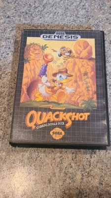 QuackShot Starring Donald Duck (Sega Genesis, 1991) Game No Manual (H6) - Image 1 of 4