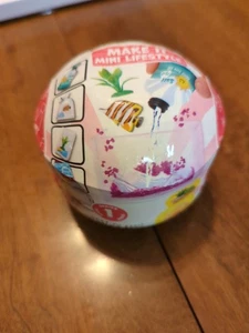 MGA Miniverse Series 1 Make It Mini Lifestyle - Sealed Collectible Ball - Picture 1 of 7