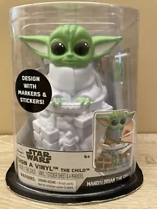 New Disney Star Wars The Mandalorian the Child Baby Yoda Design A Vinyl - Picture 1 of 2