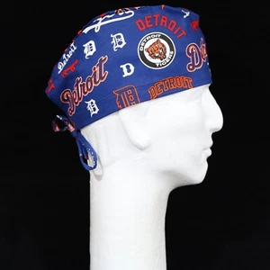 MLB Detroit Tigers Logo auf marineblauem Motiv Scrub Hat - Bild 1 von 1