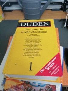 Wörterbuch: Duden Band 1: Die deutsche Rechtschreibung; 1991 - Bild 1 von 1