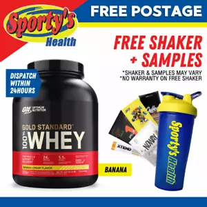 Optimum Nutrition 100% Whey 5lb Gold Standard WPI WPC Protein Banana Cream - Picture 1 of 1