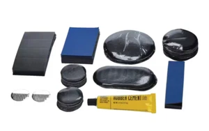 103pc Tire & Rubber Patch Kit for Auto, Car, Bicycle Repairs with Assort Patches - Picture 1 of 3