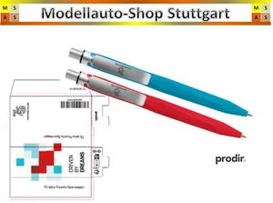 Porsche Kugelschreiber-Image-Set avec Gravure 75 Années Porsche Voiture - Neuf - Bild 1 von 1
