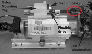 Range Rover L322 steering column part, one very useful nut for the reach spindle - Picture 1 of 3