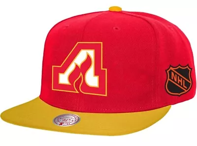 Gorra MITCHELL & NESS Atlanta Flames Hockey NHL Snapback Calgary Nueva Foto 1 de 4