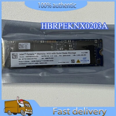 HBRPEKNX0203A Intel Optane 1TB SSD M.2 2280 NVMe Memory H10 with 1TB +32GB NAND - Image 1 of 4