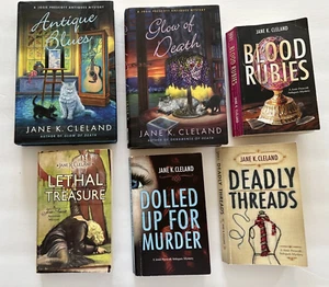 Lot Of 6 Jane K. Cleland Mysteries Josie Prescott Series GREAT READS! - Bild 1 von 1