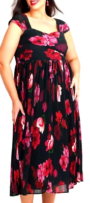 TS TAKING SHAPE plus size M / 20 Rosalie Chiffon Maxi Dress event NWT rrp$250! - image 1 of 4