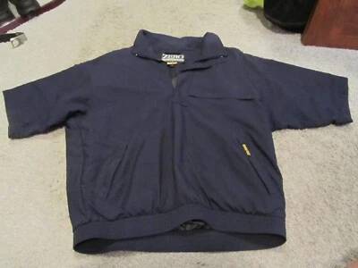 Zero Restriction Goretex Waterproof Golf Jacket L Blue Short Sleeve - Image 1 of 4