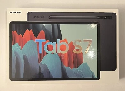 Samsung Galaxy TAB S7 128GB WiFi / 4G (LTE) mystic black NEUWARE Bluetooth 11'' - Bild 1 von 3