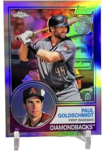 2018 Topps Chrome '83 Topps Refractors Paul Goldschmidt Diamondbacks Karte 83T-19 - Bild 1 von 5
