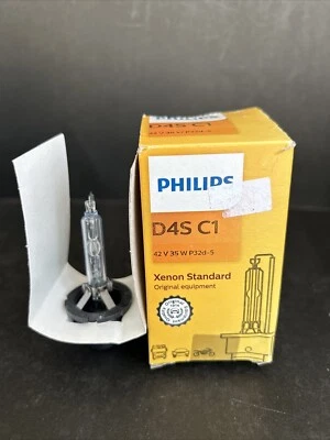 Philips D4S C1 35W 42V Xenon Standard HID Car Automotive Headlight Bulb 1 Pack - Image 1 of 4
