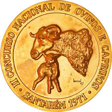 [#8451] Portugal, Medaille, II Concurso Nacional de Ovinos, Santarem, 1971, Leon